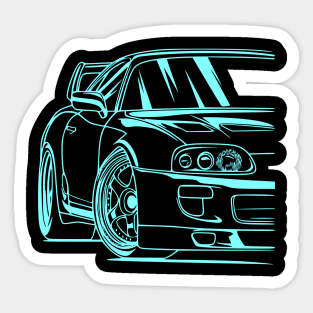 Supra 2JZ JDM Tuning 90s Car Sticker